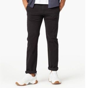 Black Dockers Straight Fit Chino Pant